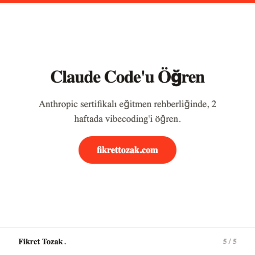 Claude Code ile başlamak - Kurulum ve ilk proje