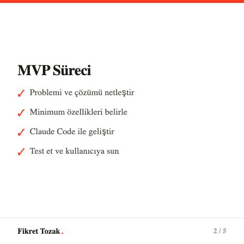Geleneksel MVP vs Vibecoding MVP - Maliyet ve süre karşılaştırması
