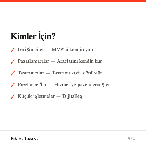 Vibecoding kimler için? - Girişimciler, pazarlamacılar, tasarımcılar