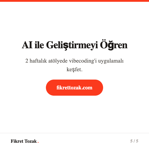 Yapay zeka ile ilk uygulamanı geliştir - Adım adım başlangıç rehberi