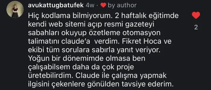 @avukattugbatufek Instagram yorumu